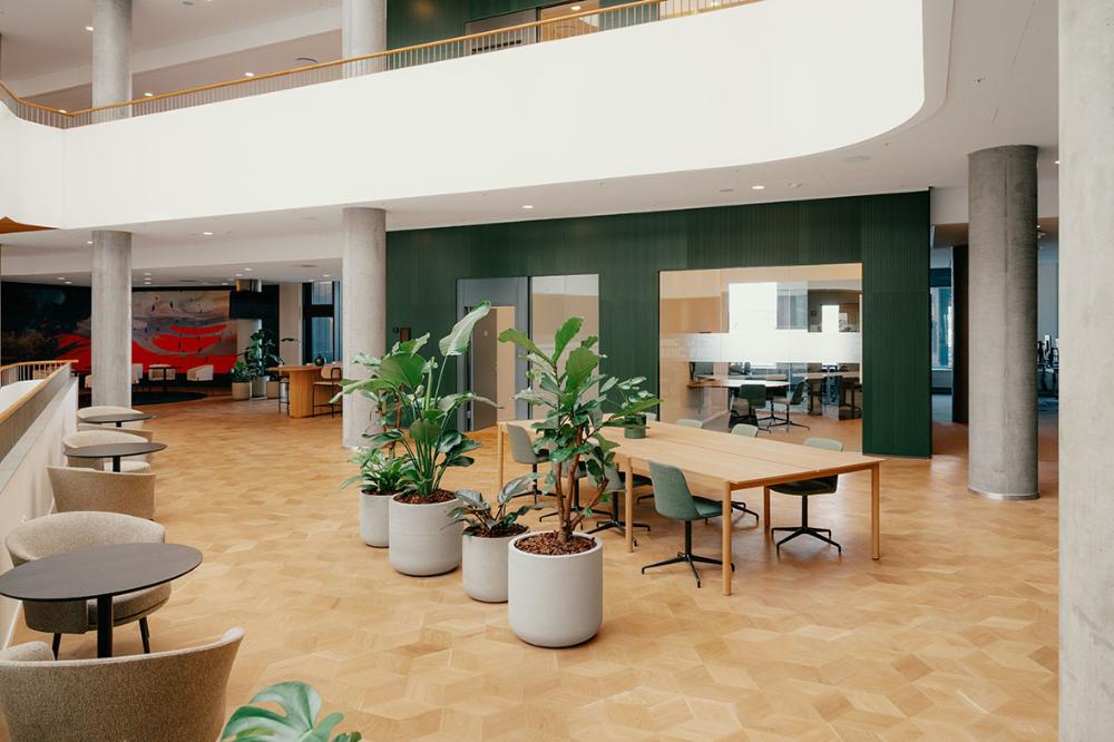 Eiche - Muster Parkett Hexparket