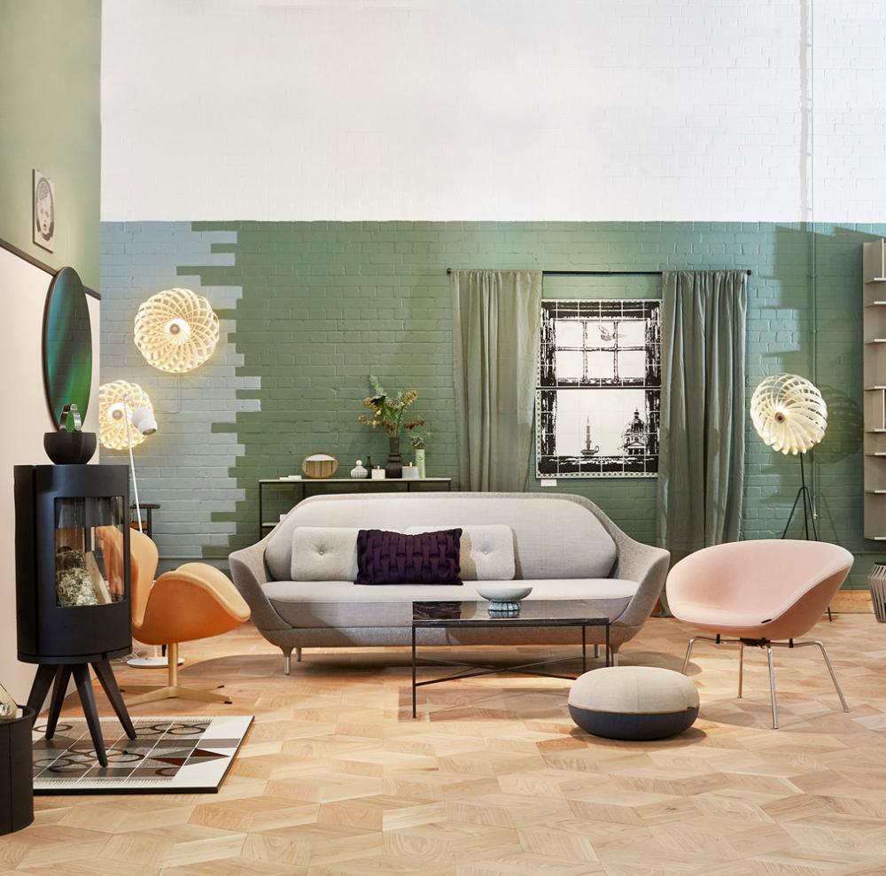 Eiche - Muster Parkett Hexparket