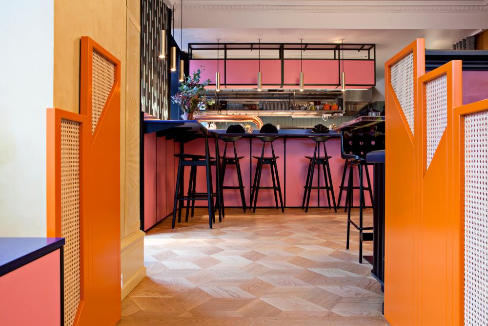 Eiche - Muster Parkett Hexparket